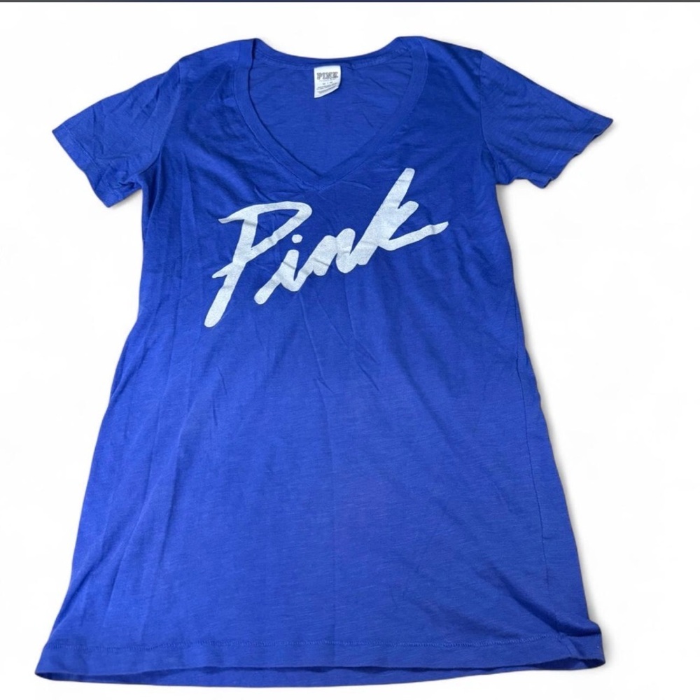 Victoria's Secret Blue Short Sleeve Tee